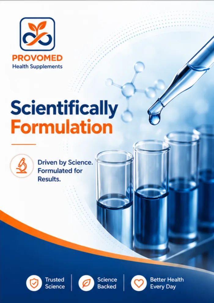 Scientifically Formulation. Driven by Science. Formulated for Results. Trusted science, science backed, better health every day.